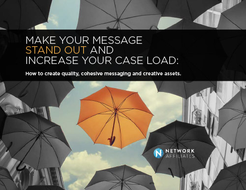 How To Make Your Law Firm's Message Stand Out